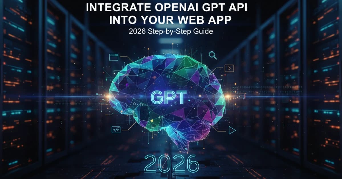 OpenAI GPT API Web Integration 2026 Guide
